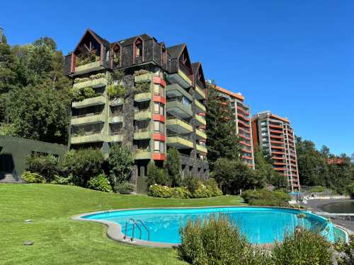 Departamento,  en Condominio Puerto Malal, Primera Linea Lago Villarrica ID-1467