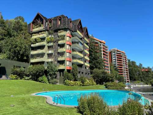 Departamento Torre B, en Condominio Puerto Malal, Primera Linea Lago Villarrica ID-2005
