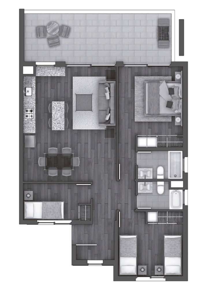  Departamento en Condominio Costa Pucón 4, Torre 3 ID-1058